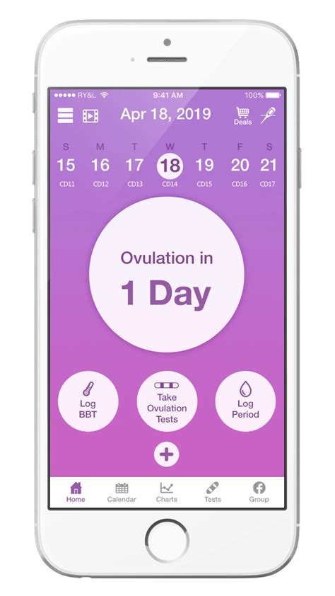 Premom Ovulation Calculator & Pregnancy Tracker App.